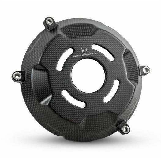 DUCATI Performance カーボン製ドライクラッチカバー DUACTI