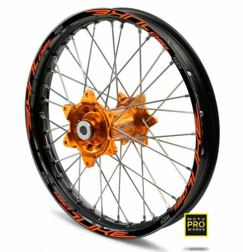 Moto Pro Works リムステッカー KTM ADVENTURE R (オレンジ)