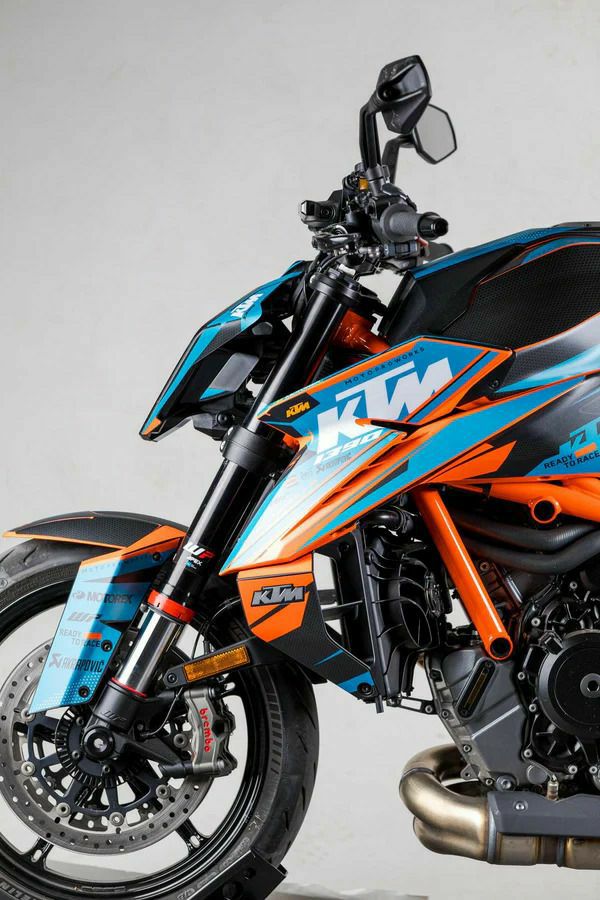 Moto Pro Works フルデカールキット Nebula (ブルー) マット仕上 KTM