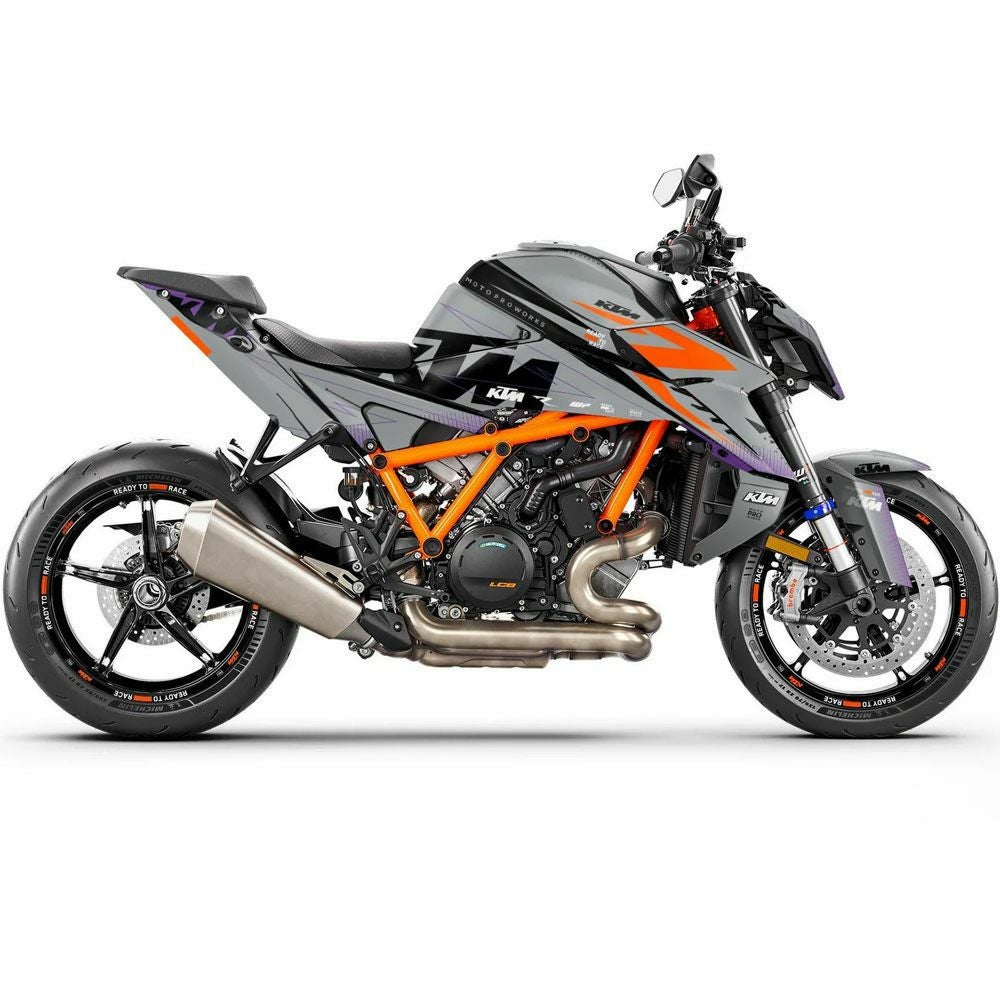 Moto Pro Works フルデカールキット Revel (ブラック) グロス仕上 KTM
