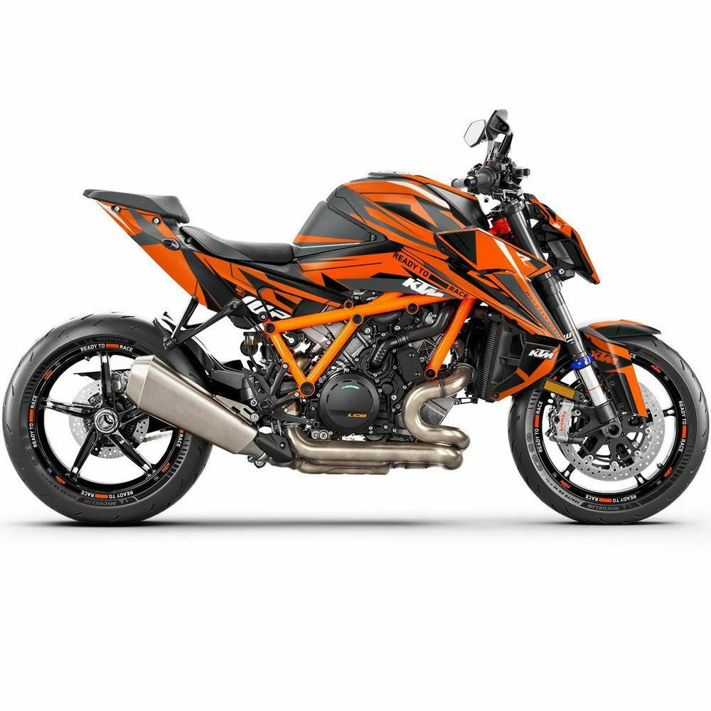 Moto Pro Works フルデカールキット Nebula (ホワイト) グロス仕上 KTM