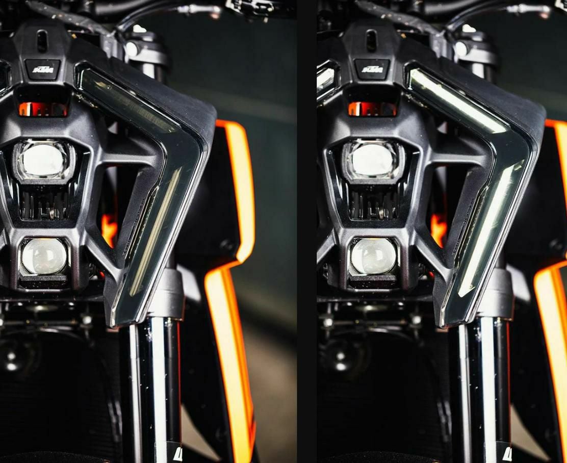 Moto Pro Works プレミアムヘッドライトフィルム イエロー KTM 1390