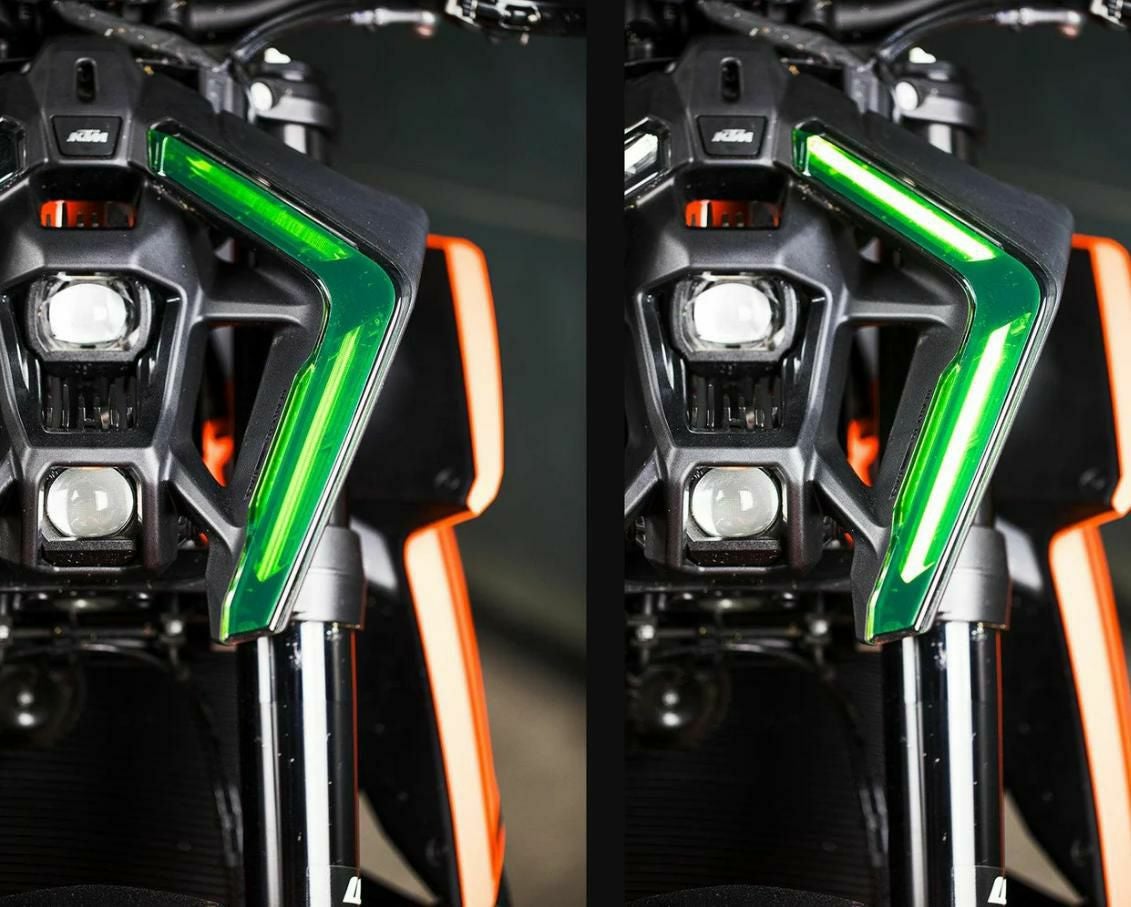 Moto Pro Works プレミアムヘッドライトフィルム グリーン KTM 1390