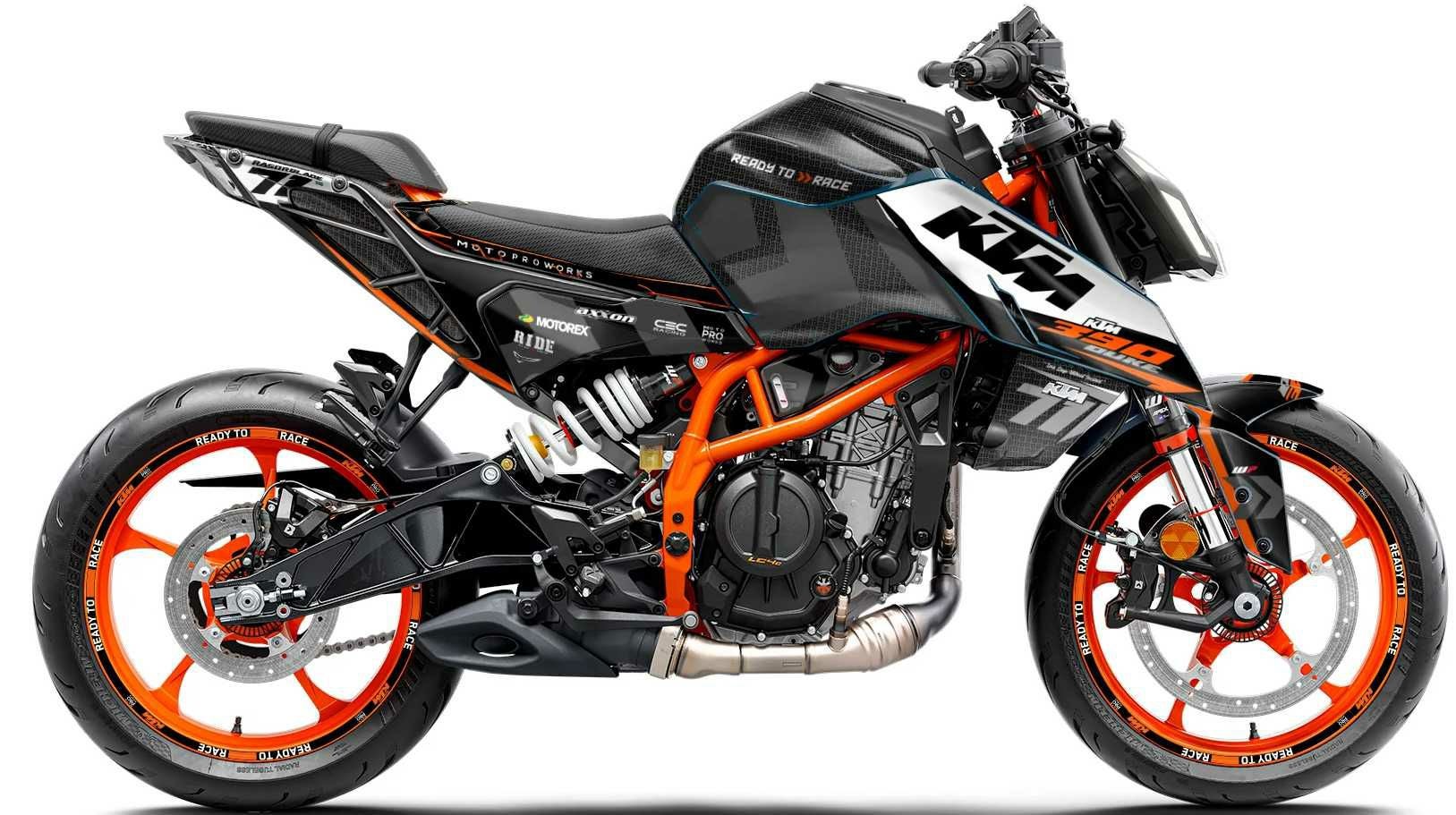 Moto Pro Works フルデカールキット Shapeshifter (ホワイト) グロス