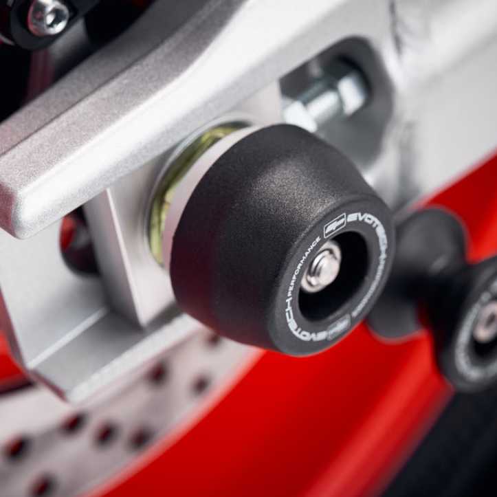 YAMAHA トレーサー9/GT (2025-) アクスルスライダー(スピンドルボビン)セット EvotechPerformance_2