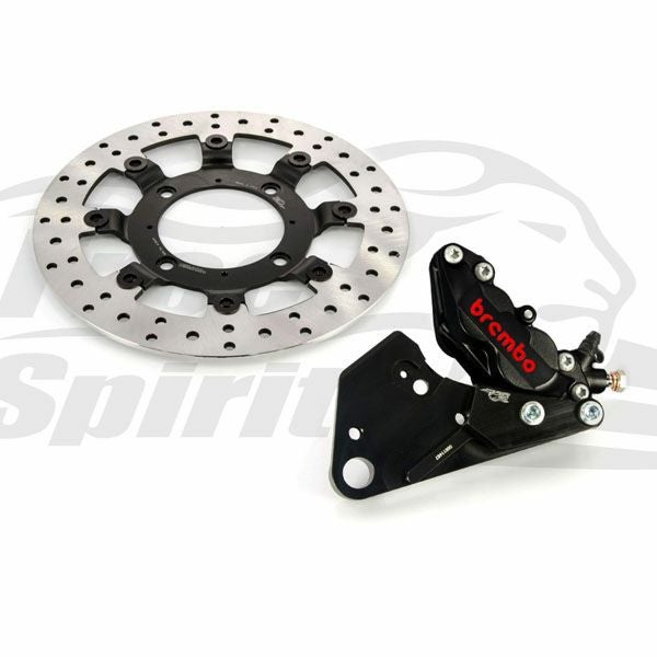 Brembo フロントキャリパー(チタン) ディスクローター アップグレード