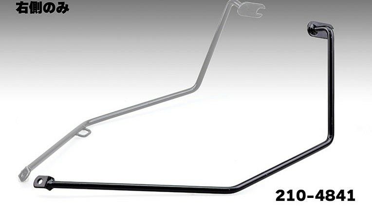 W230/メグロ S1バッグサポート 右側 ブラック キジマ_6