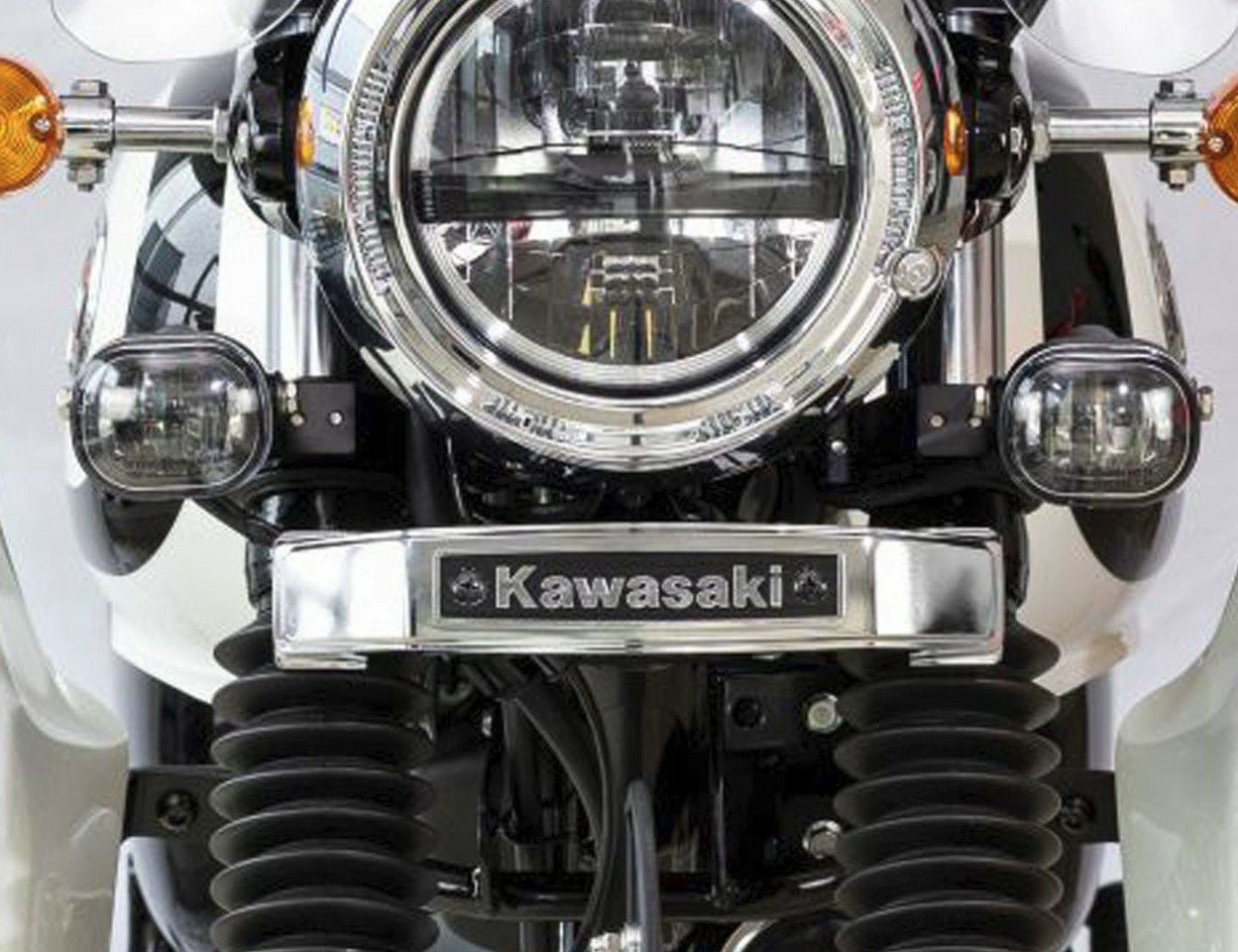 W230/メグロ S1 フォグランプキット イエロー キジマ | バイクカスタム