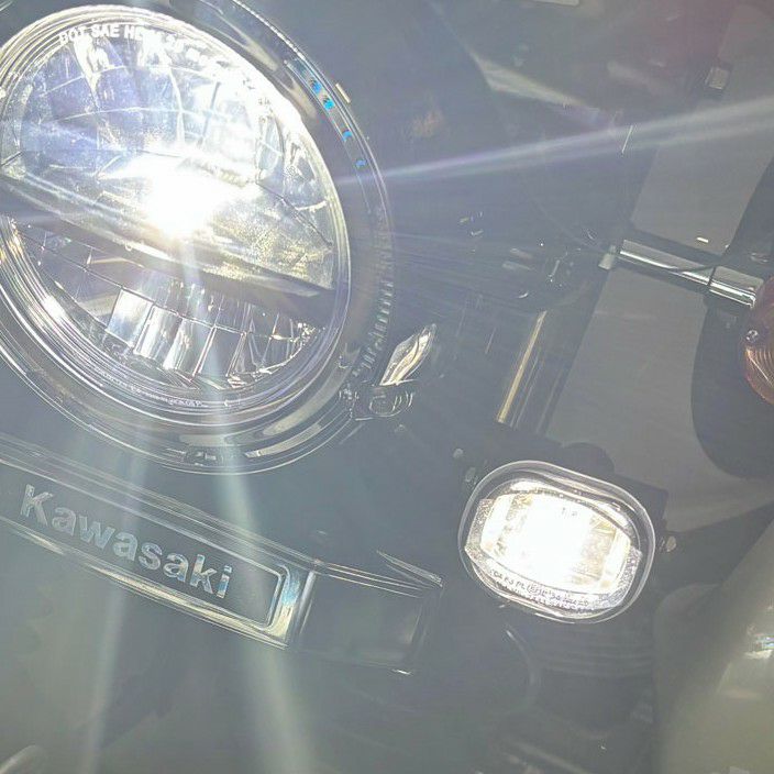 W230/メグロ S1 フォグランプキット イエロー キジマ_5