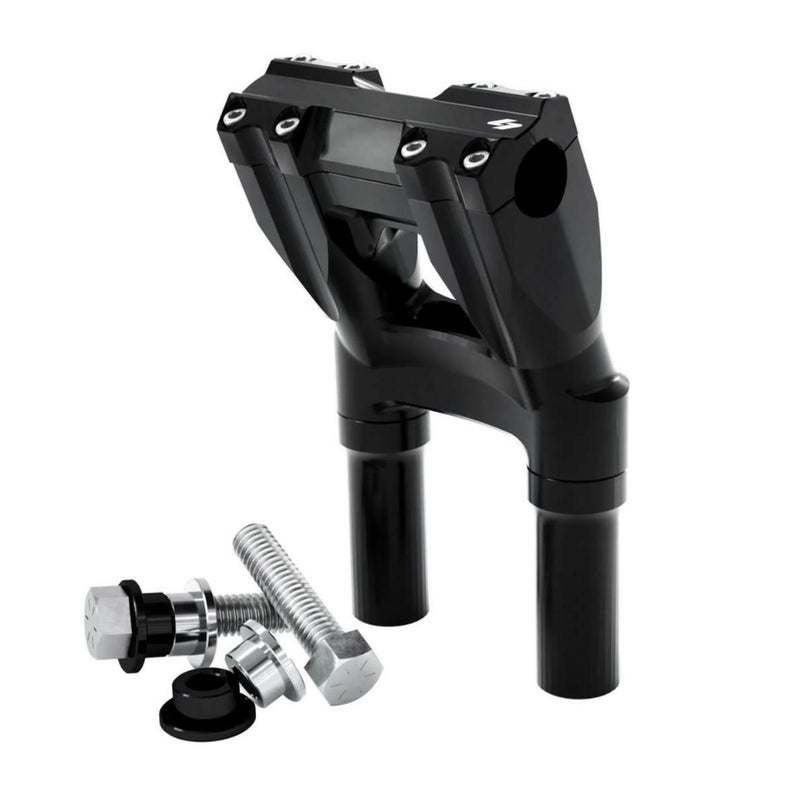 インディアン チーフ 22-24 キックバック ISOライザー 1-1/8 インチクランプ  8インチ高 ブラック  クラウス_1