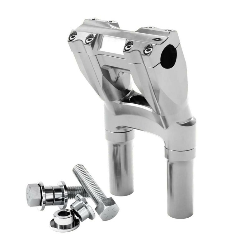 インディアン チーフ 22-24 キックバック ISOライザー 1インチクランプ  8インチ高 シルバー クラウス_1