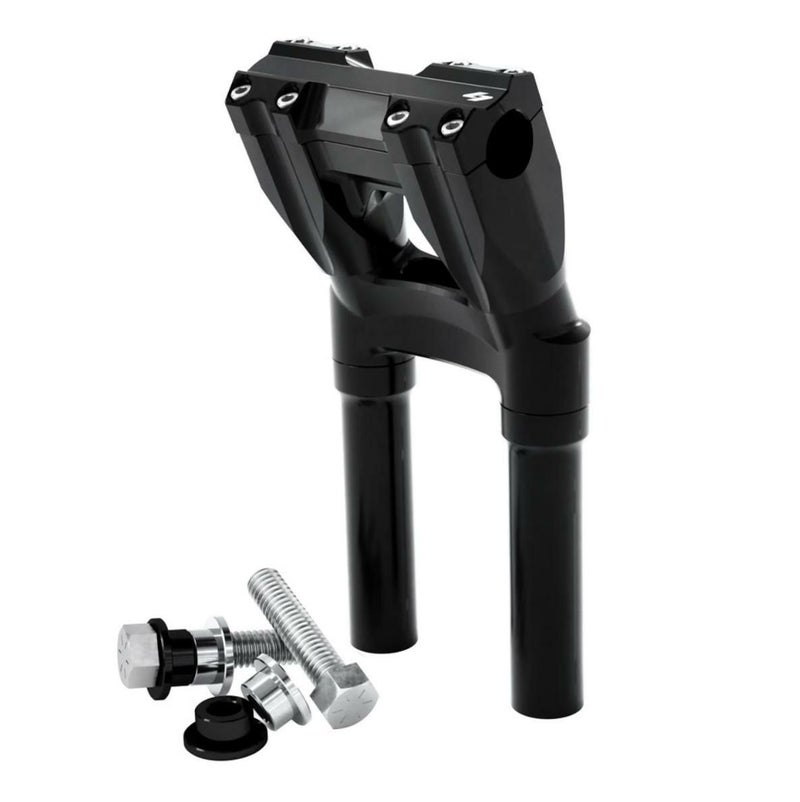 インディアン チーフ 22-24 キックバック ISOライザー 1 インチクランプ  10インチ高 ブラック クラウス_1