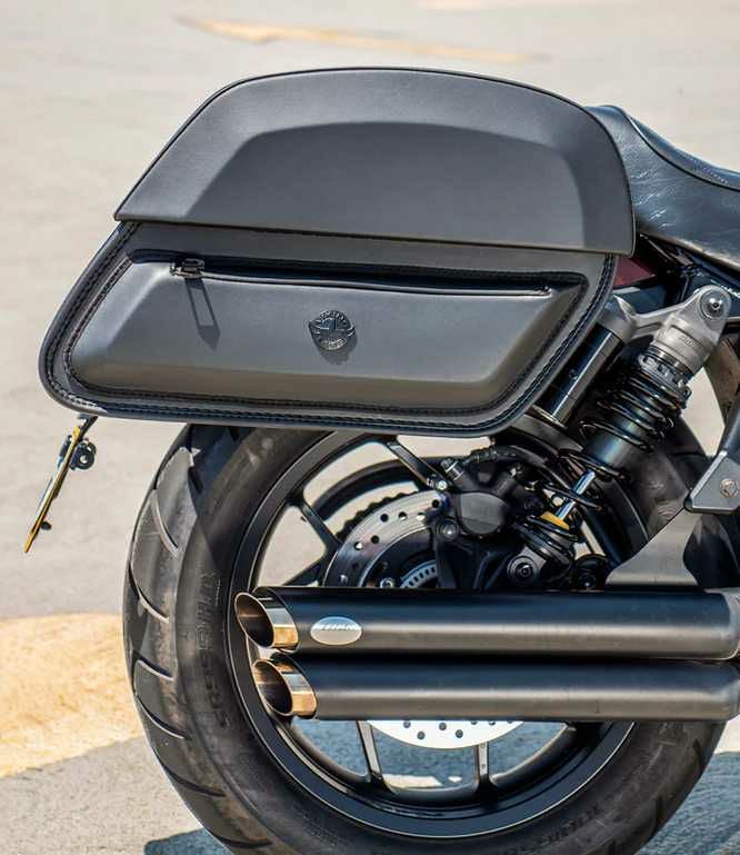 HONDA Rebel 1100 (21-25) クイックマウントレザーバッグ Pantheon