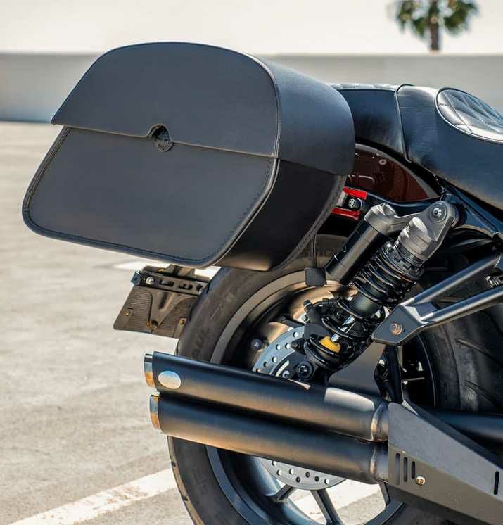 HONDA Rebel 1100 (21-25) クイックマウントレザーバッグ Panzer