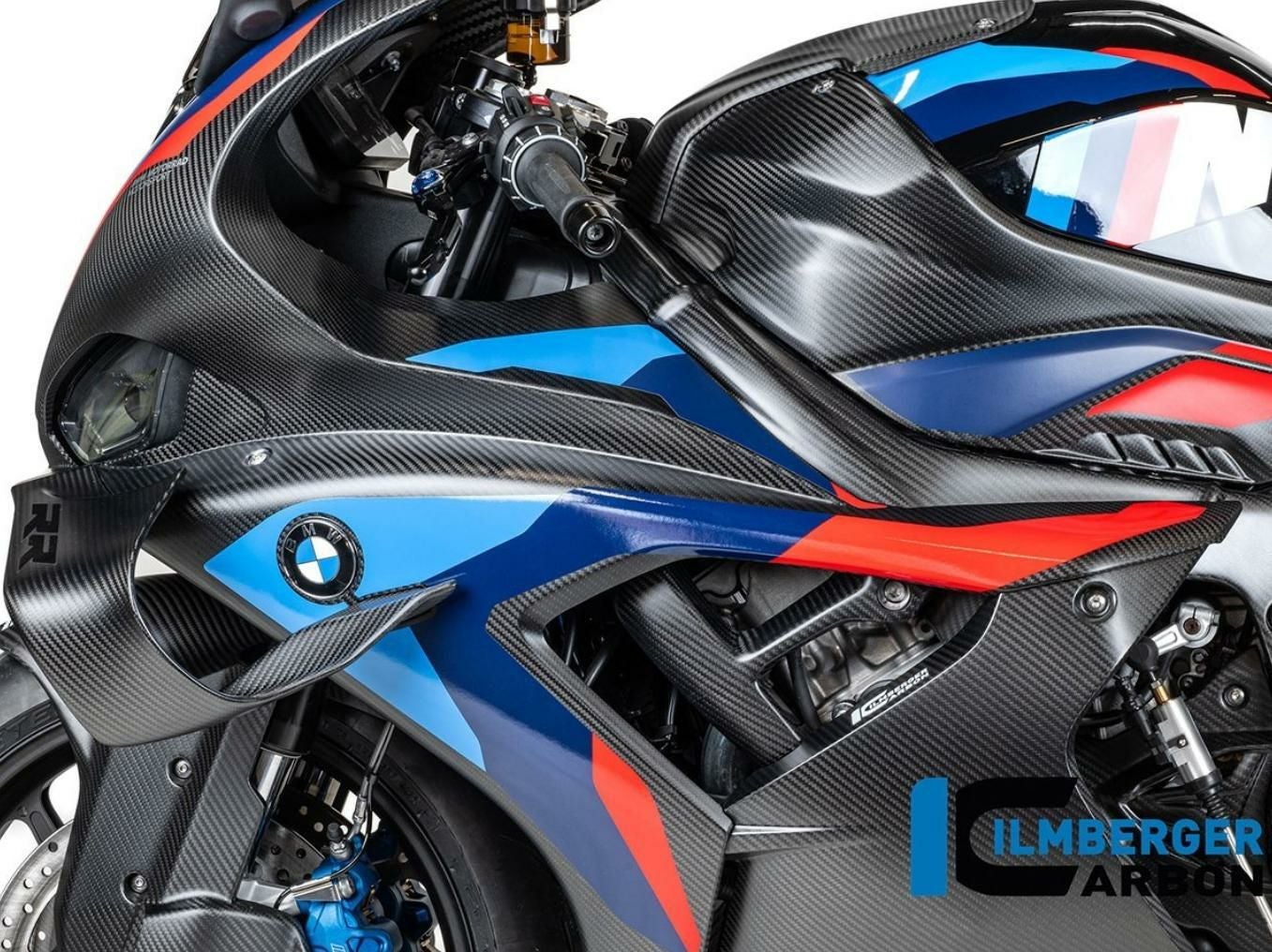 M1000RR/S1000RR 25- マットカーボン フェアリングパネル 左側 イルム