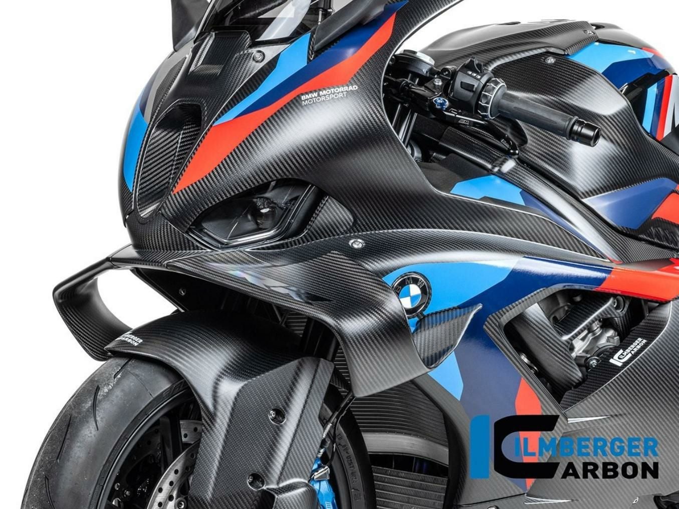 M1000RR/S1000RR 25- マットカーボン フェアリングパネル 左側 イルム