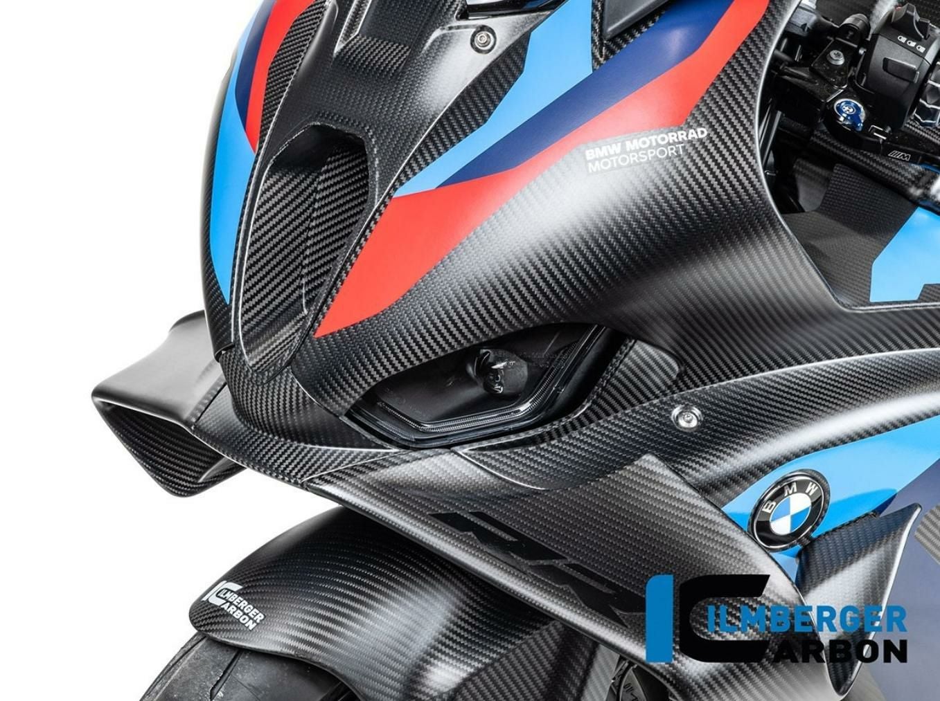 M1000RR/S1000RR 25- マットカーボン フェアリングパネル 左側 イルム