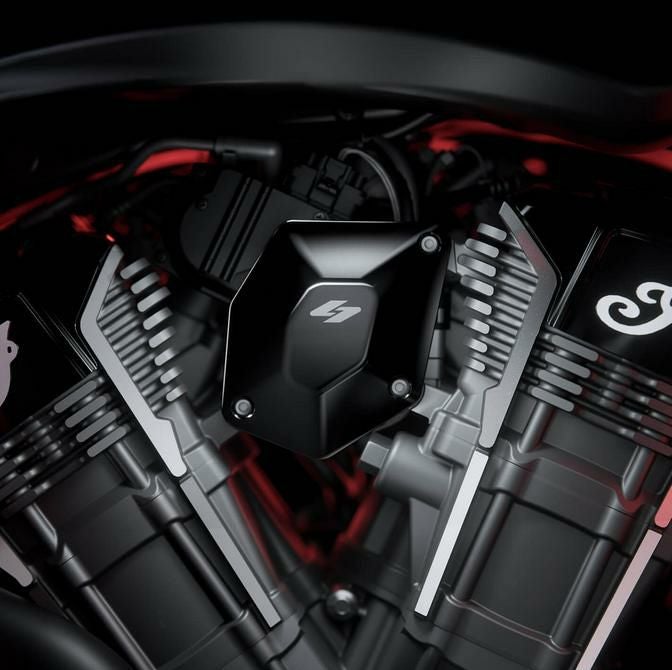 インディアンチーフテン/ロードマスター/パースート/チャレンジャーボルテックス エンジンカバー クラウス_1