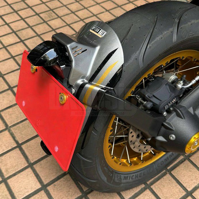 BMW R12 リアマッドガード ライセンスサポート フェンダーレス DK