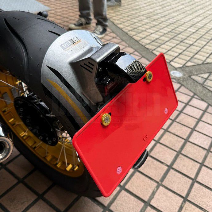 BMW R12 リアマッドガード ライセンスサポート フェンダーレス DK