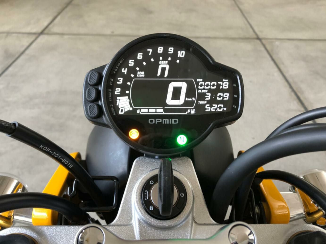 ホンダ モンキー/CT125 OPマルチメーター OPMID | バイクカスタム