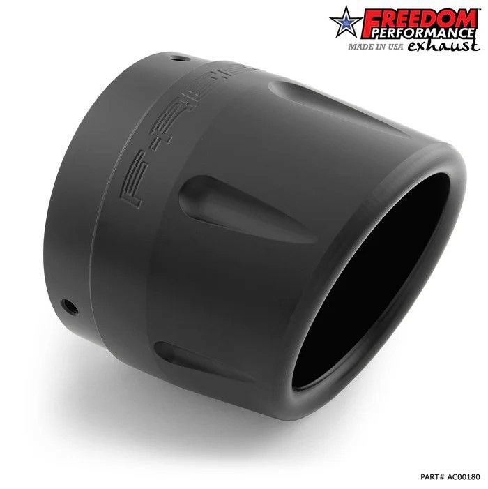 Freedom Performance Combat Fluted 2-into-1 スリップオンマフラー