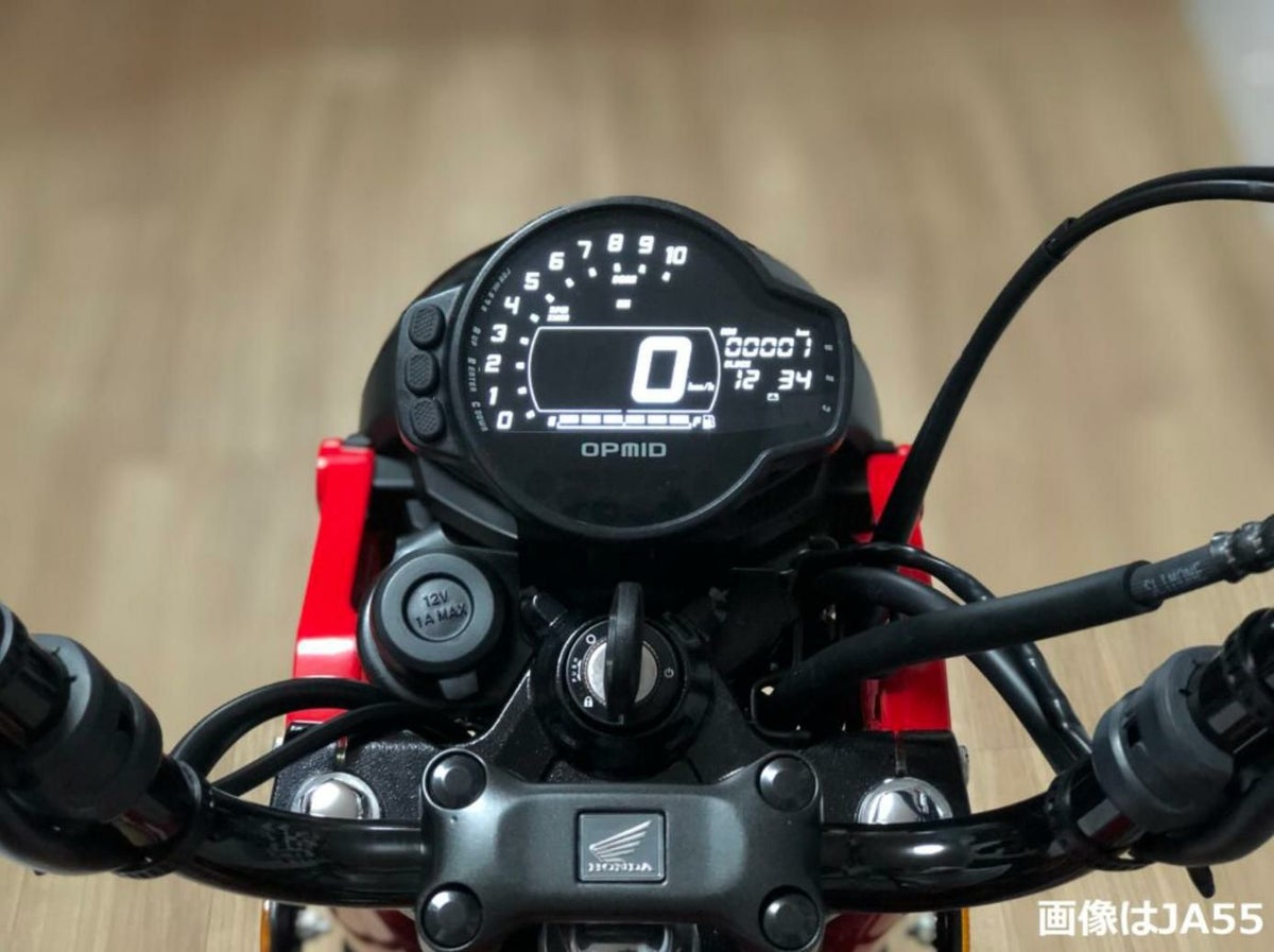 OPマルチメーター用センターメーターステー CT125（JA65）用  OPMID_2