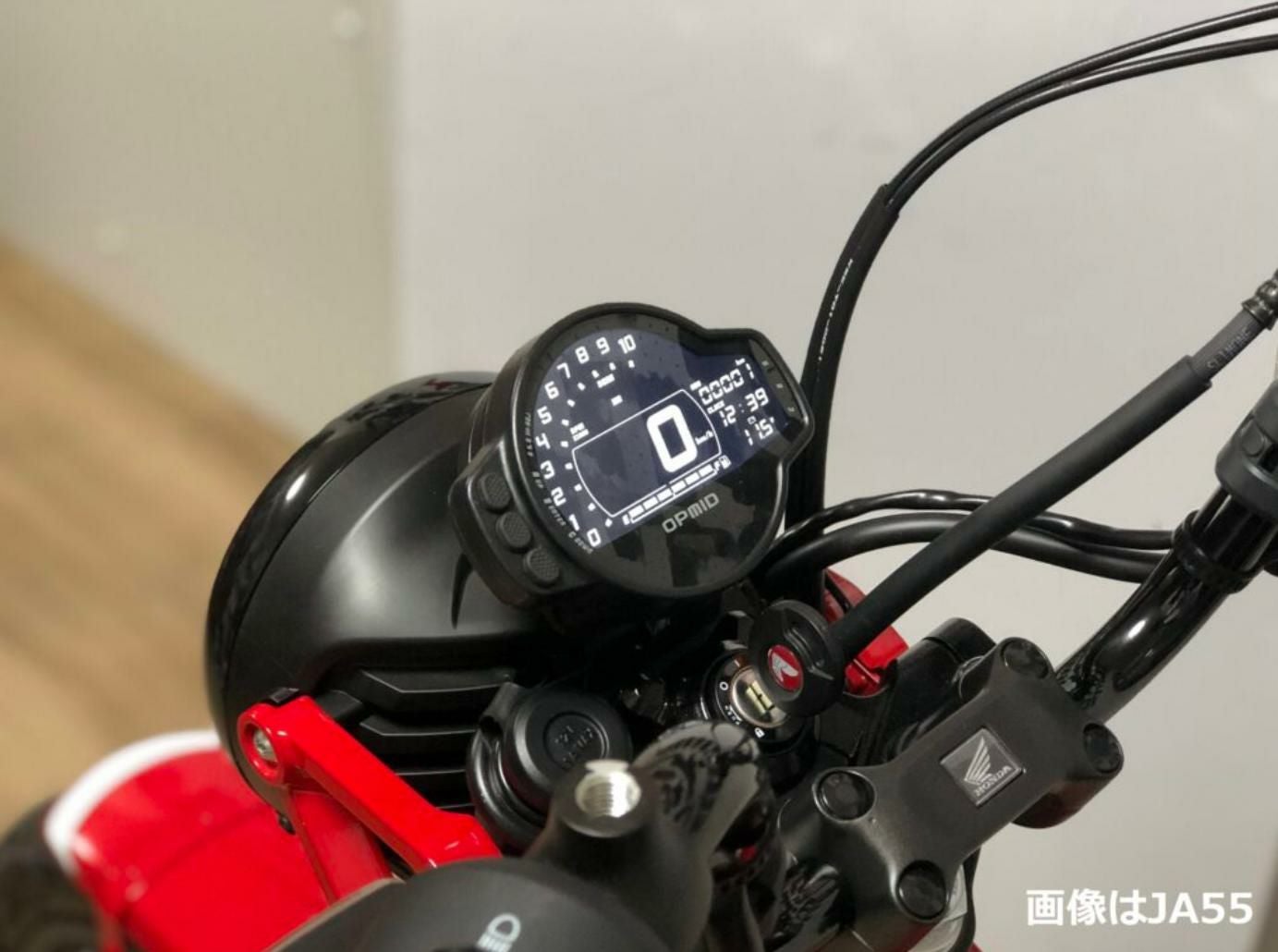 OPマルチメーター用センターメーターステー CT125（JA65）用 OPMID
