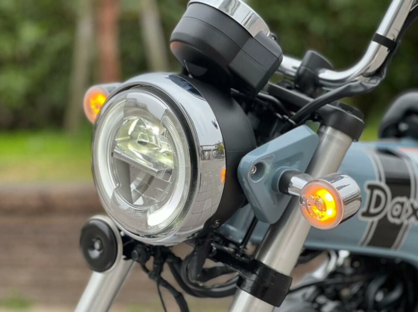 DAX125 モンキー125前後ウィンカーユニット ウイングウインカーステーセット モンキー125 DAX125 | MODEL