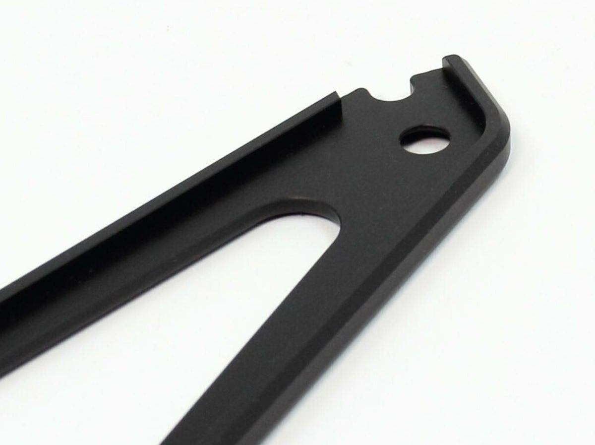 ホンダ モンキー（JB03） CNC 温度センサー/O2センサーガード/ホースガイドセット ブラック OPMID_6