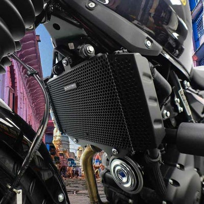 Royal Enfield ゲリラ450 (2024-) / ヒマラヤ450 (2024-) ラジエーターガード Evotech Performance_1