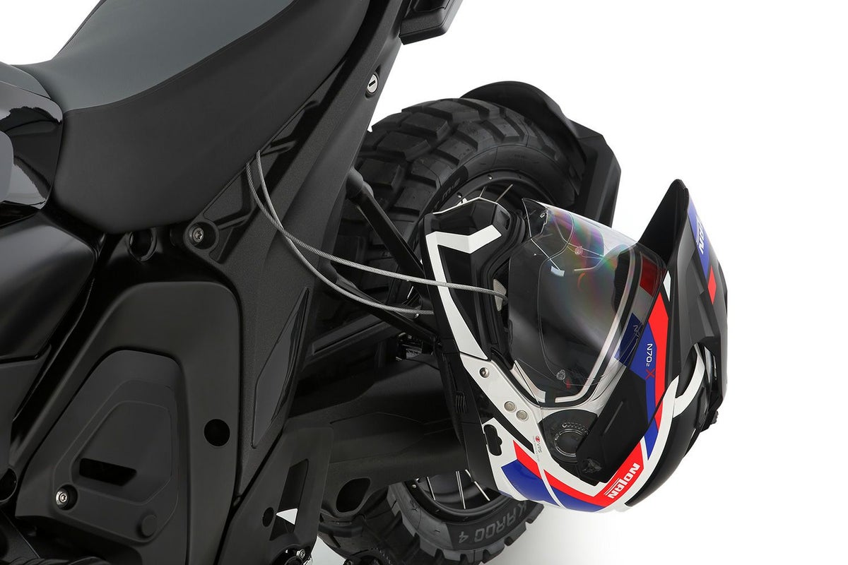 BMW R1300GS/R1300R/R1300RS 2ヘルメット対応盗難防止ワイヤーロック ワンダリッヒ_3