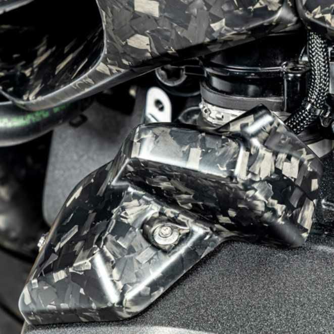 BMW R1300GS/R1300R/R1300RS カーボンインジェクターノズルカバー BDCマット仕様 ILMBERGER_1