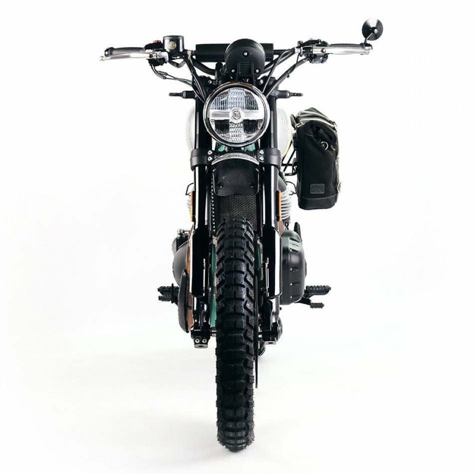 ロイヤルエンフィールドベア650/ホンダ GB350S等 汎用バーエンドミラー