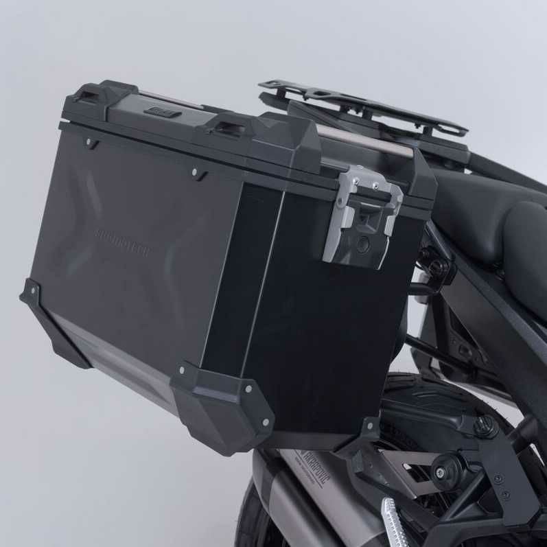 BMW R1300R/R1300RS (2025-) TRAX ADV アルミケースシステム ブラック 45L SW-MOTECH_1