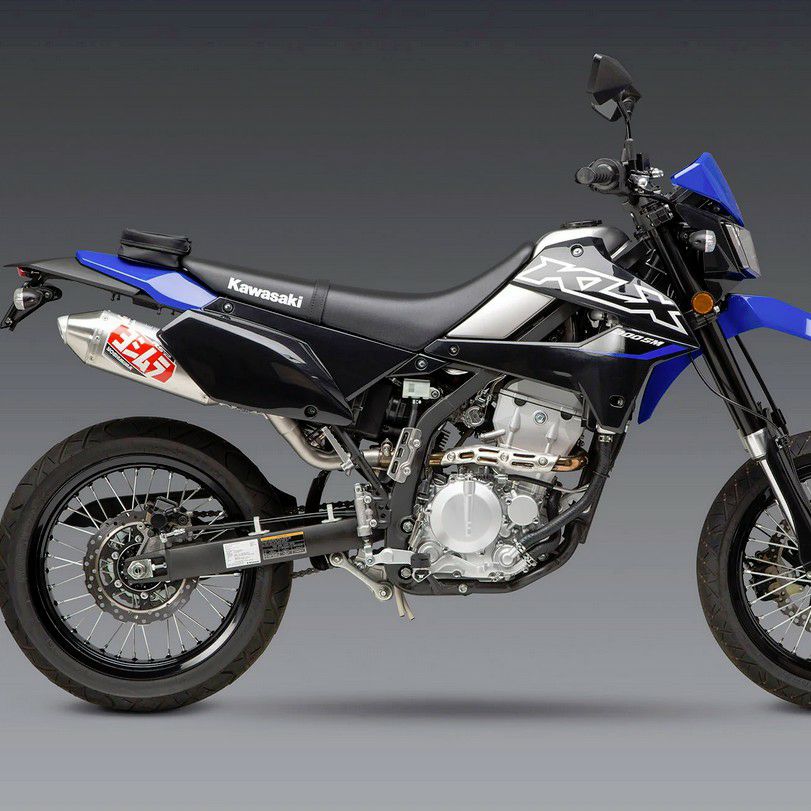 KLX250S/SF, KLX300S/SM ヨシムラUSA RS-2 ステンレス スリップオン