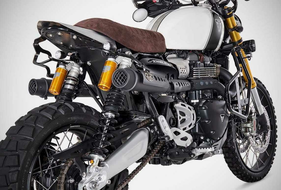 TRIUMPH スクランブラー1200 (2024-)フルエキゾーストマフラー