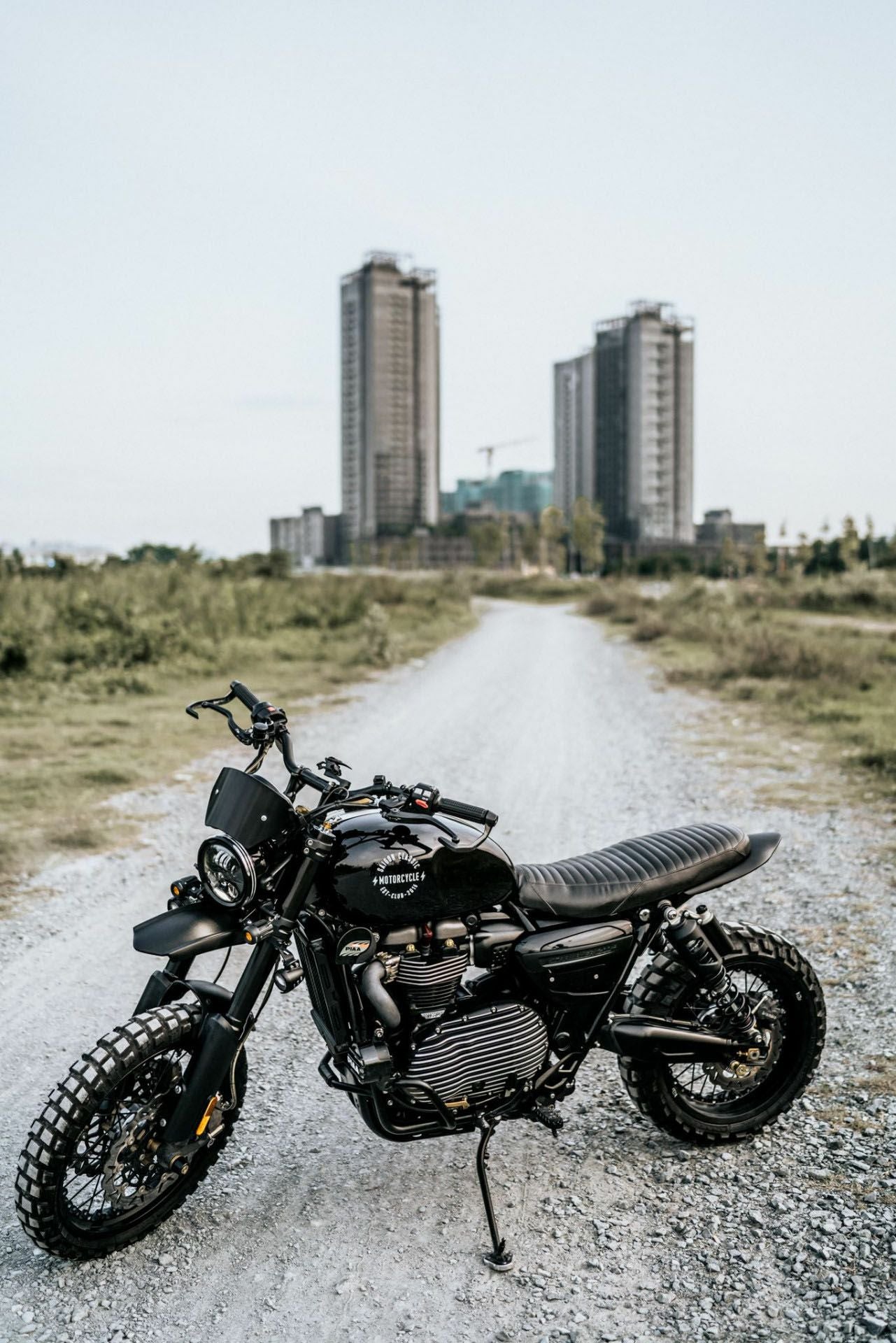トライアンフ スクランブラー1200X/XE/XC MXフロントフェンダー RAISCH