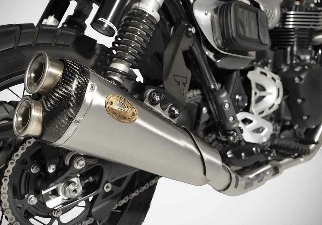 TRIUMPH スクランブラー1200 (2024-) フルエキゾーストマフラー