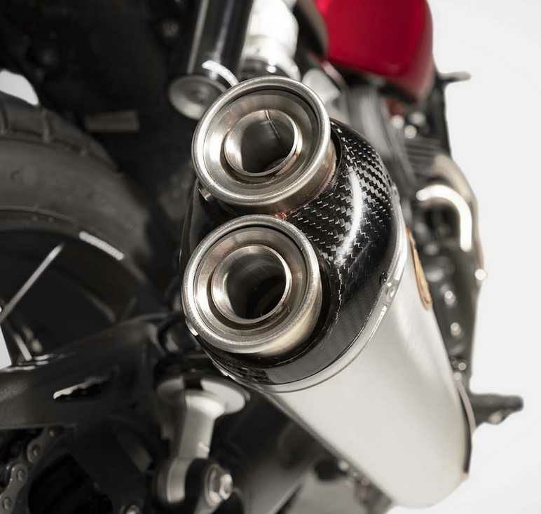 TRIUMPH スクランブラー1200 (2024-) フルエキゾーストマフラー