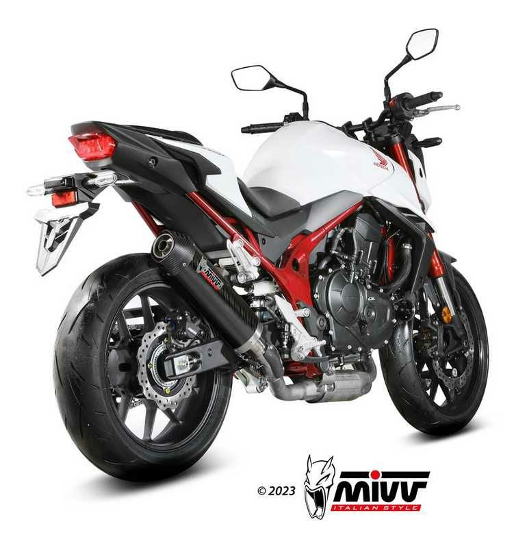 HONDA CB750ホーネット (2023-) スリップオンマフラー OVAL カーボン