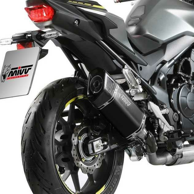 HONDA CB750ホーネット (2023-) スリップオンマフラー SR-1 ブラック