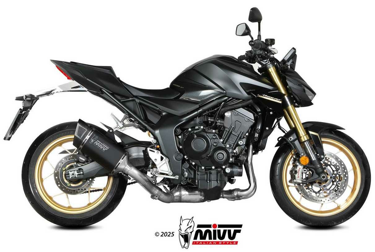 HONDA CB1000ホーネット (2025-) スリップオンマフラー SR-1 ブラック