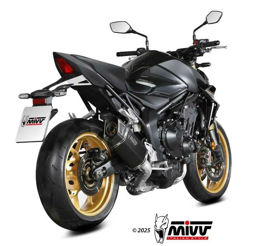 HONDA CB1000ホーネット (2025-) スリップオンマフラー SR-1 ブラック