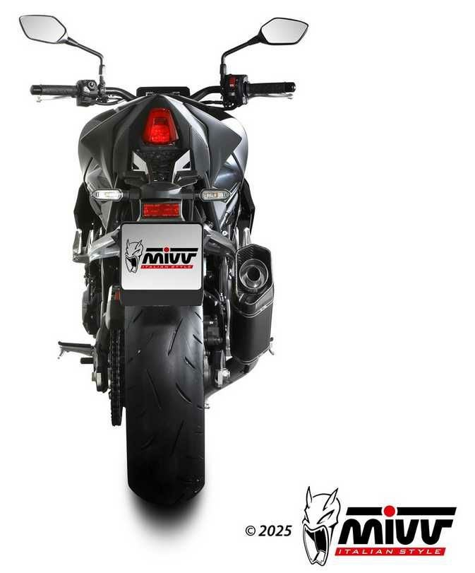 HONDA CB1000ホーネット (2025-) スリップオンマフラー SR-1 ブラック