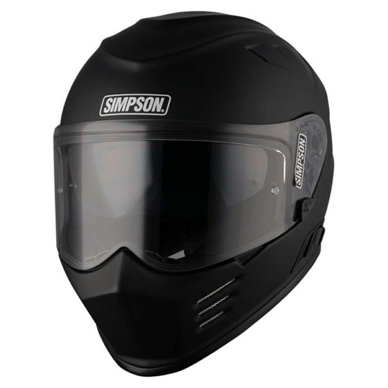 SIMPSON ヴェノムVenom フルフェイスヘルメット (マットブラック 