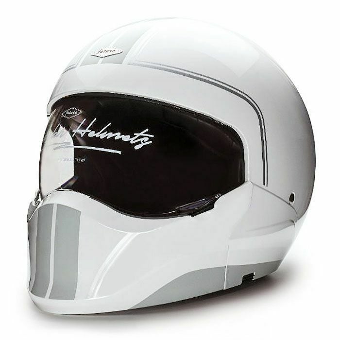 HANKシリーズ 2WAY フルフェイスヘルメット グロスホワイト feture_1