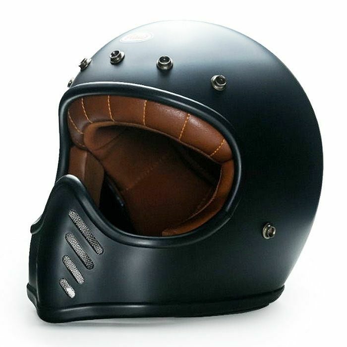 RAWシリーズ スモールシェル フルフェイスヘルメット マットブラック
