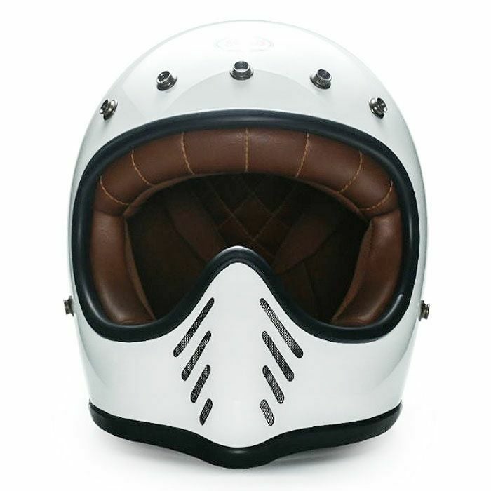 RAWシリーズ スモールシェル フルフェイスヘルメット グロスホワイト feture_1