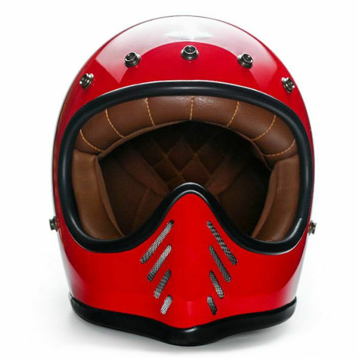 RAWシリーズ スモールシェル フルフェイスヘルメット グロスレッド feture_1